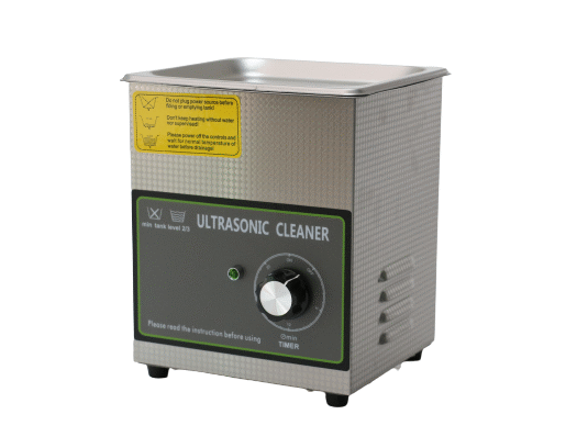 Mechanical ultrasonic jewelry cleaner