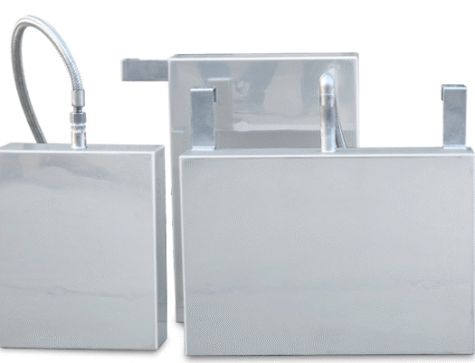 Ultrasonic clean transducer plates GS 136P