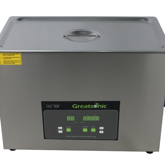 Digital degas sonic washer