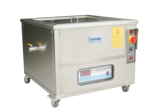 Integrated  or separate ultrasonic cleaner