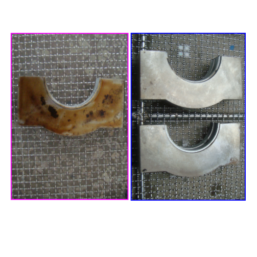 Mold ultrasonic cleaning