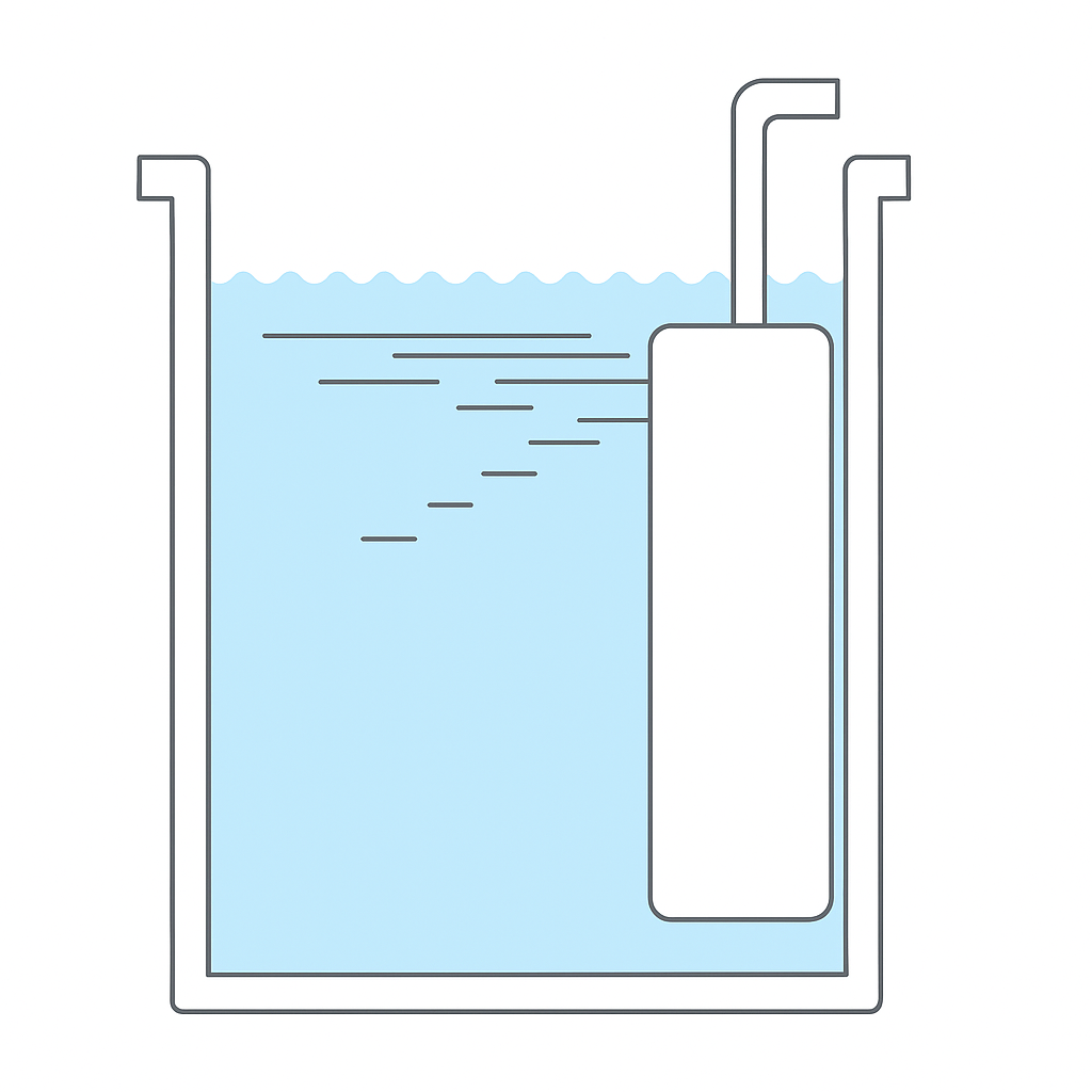 installation side submersible transducer plates